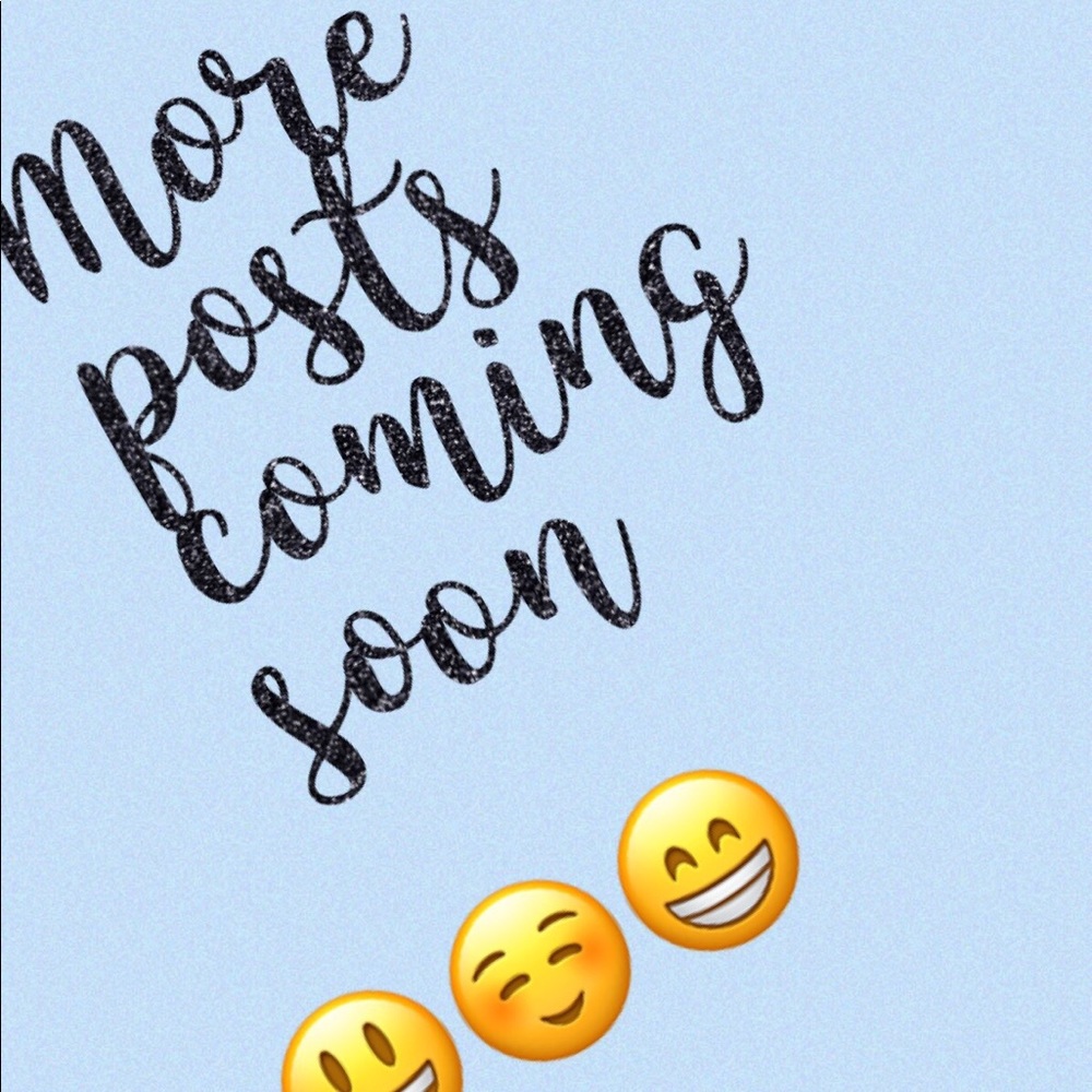I will have more posts coming soon!!!!